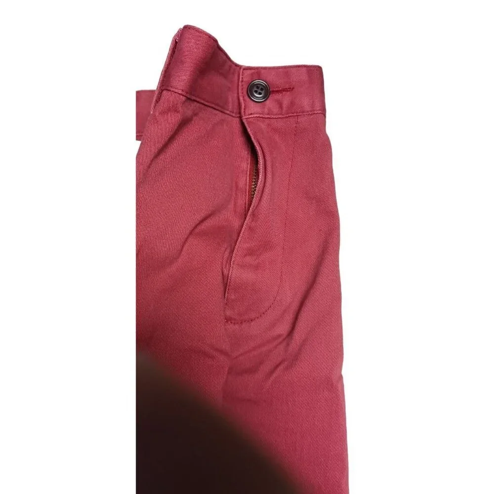 Dockers Men's Perfect Classic Fit Shorts Bank Red Size 29 New